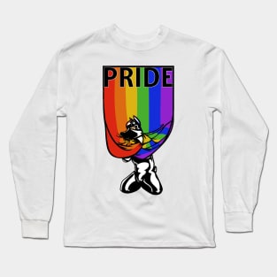 Puppy Rainbow pride Long Sleeve T-Shirt